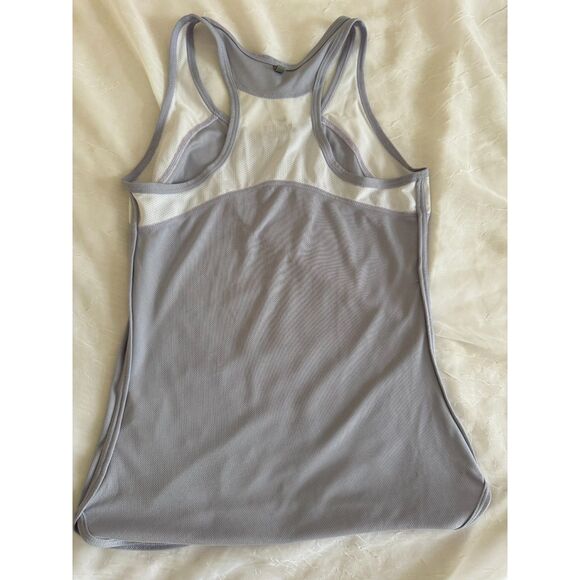 Lavender Nike Dri-FIT Mesh Tank - Picture 3 of 6